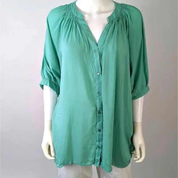 Entro Green Tunic - Large - Picture 1 of 8